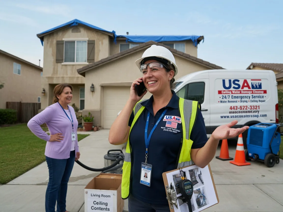 Ceiling Water Damage Restoration North English, IA FAQs